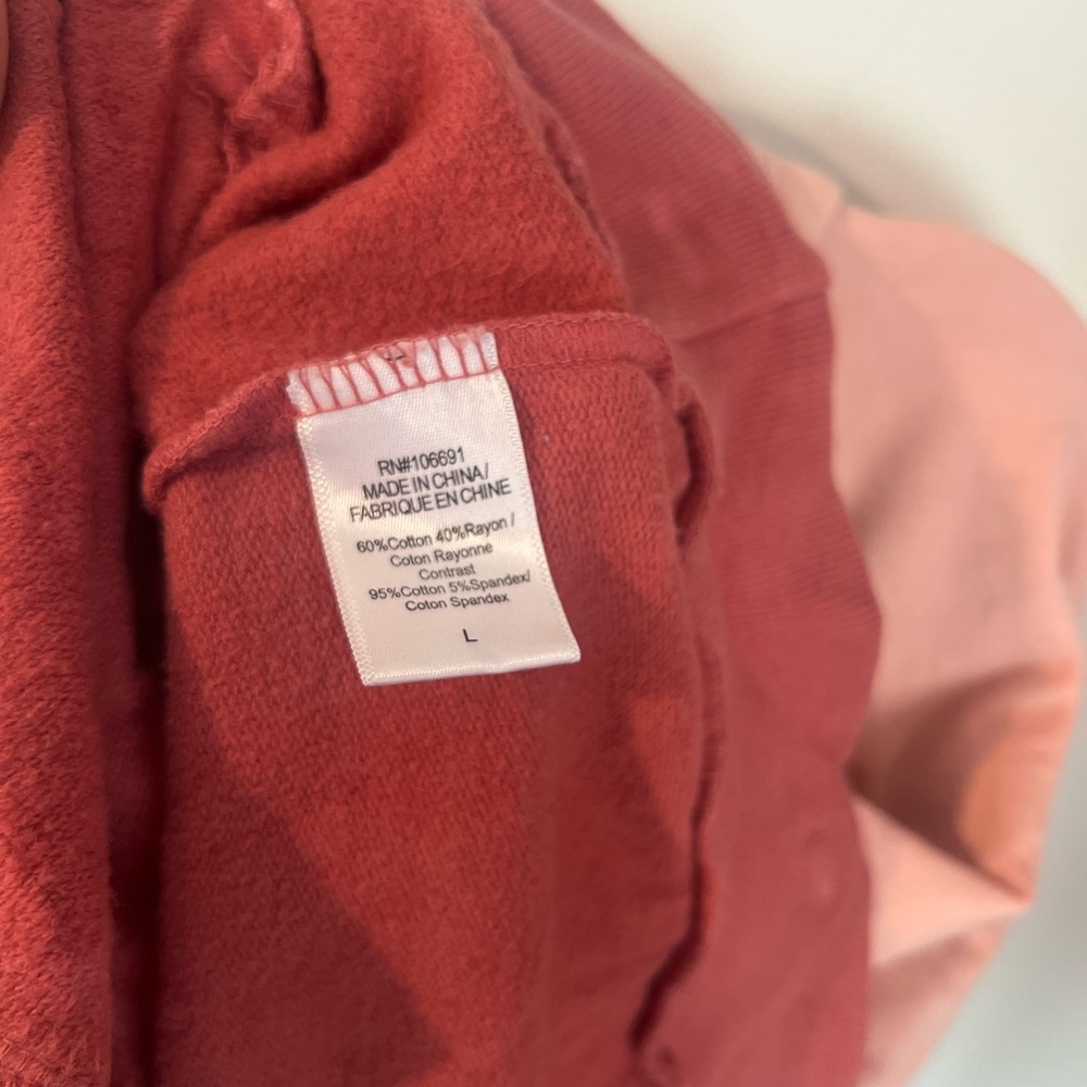 Young Fabulous and Broke Ombré Piper Hoodie Sweatshirt Large - Picture 8 of 8